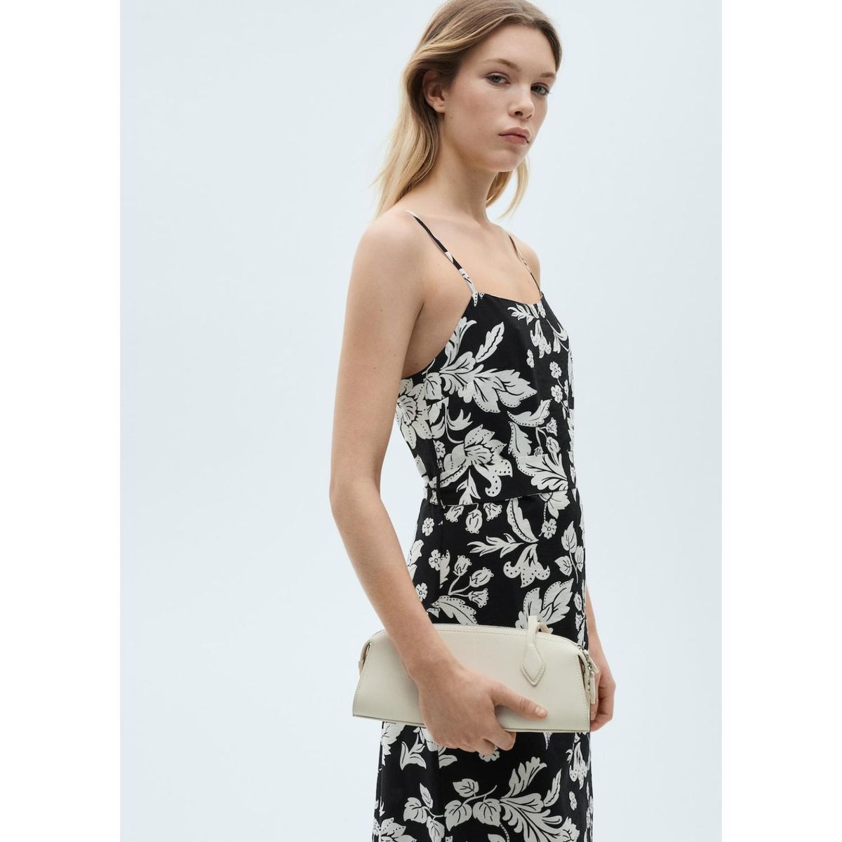 MANGO - Vestido Largo Casual Mujer Mango