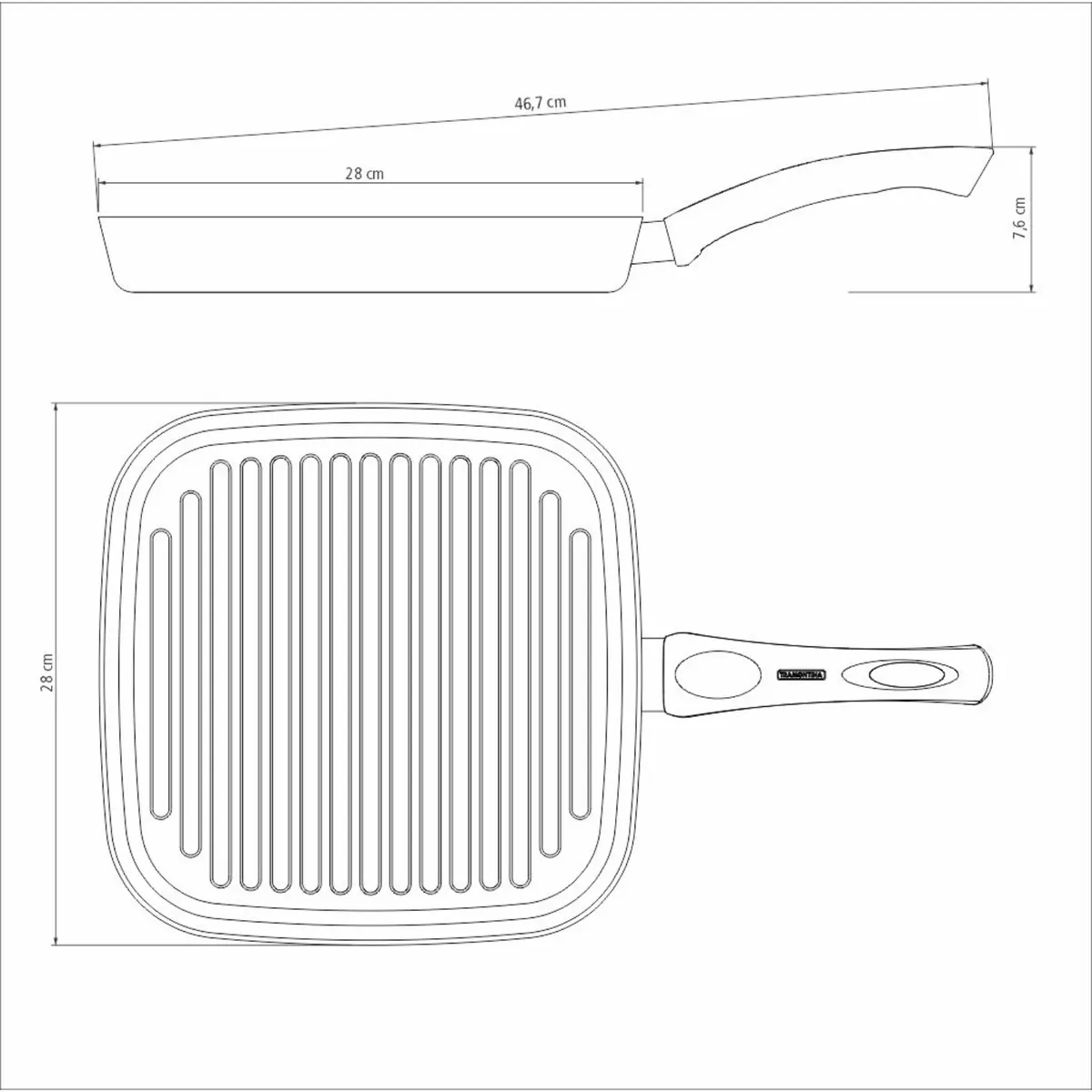 TRAMONTINA - New Bifera 28 Cm Paris