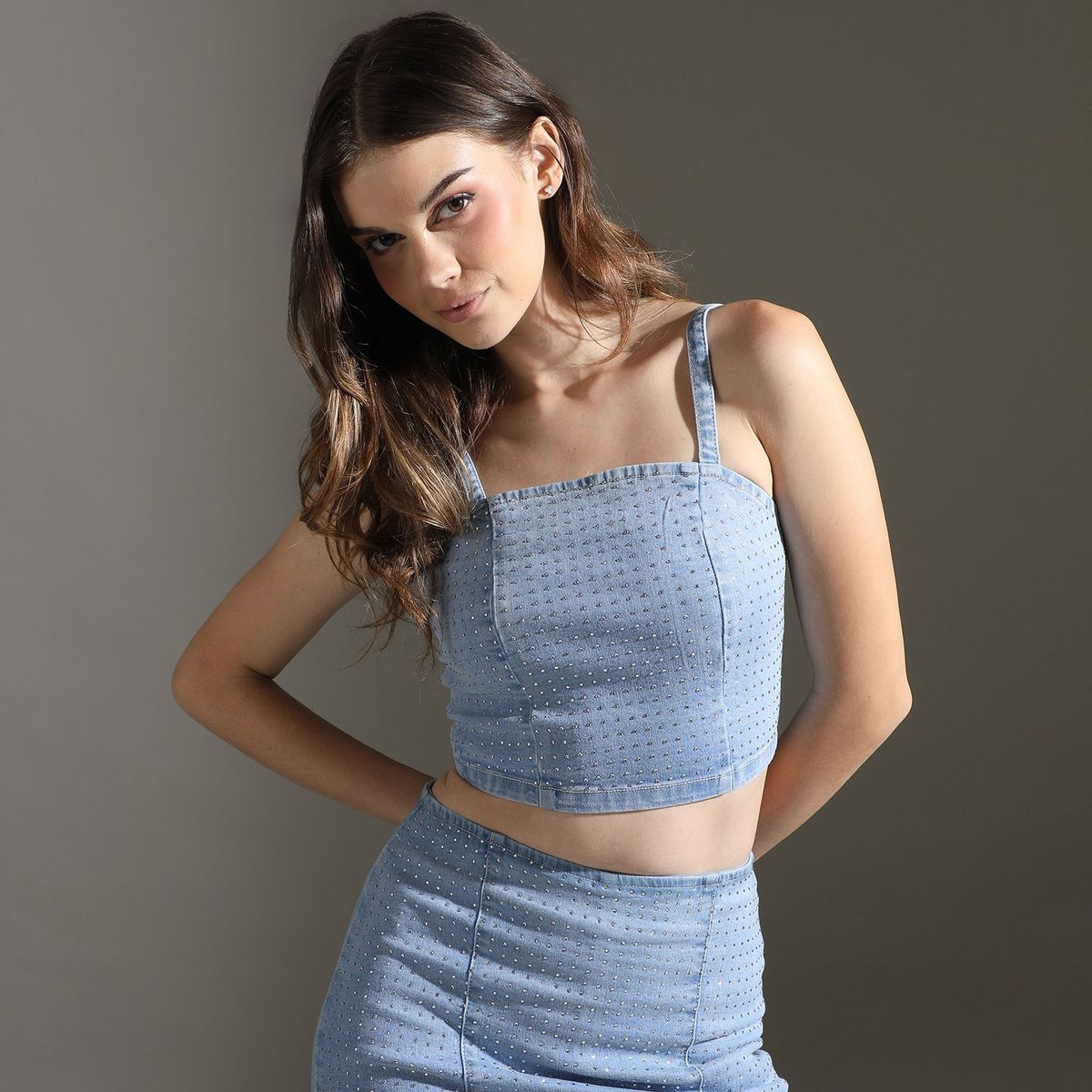 MOSSIMO - Top Sin Mangas Algodón Mujer Mossimo