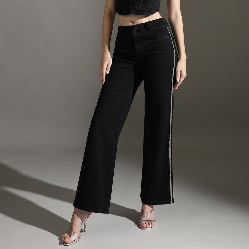 MOSSIMO - Jean Straight Algodón Mujer Mossimo