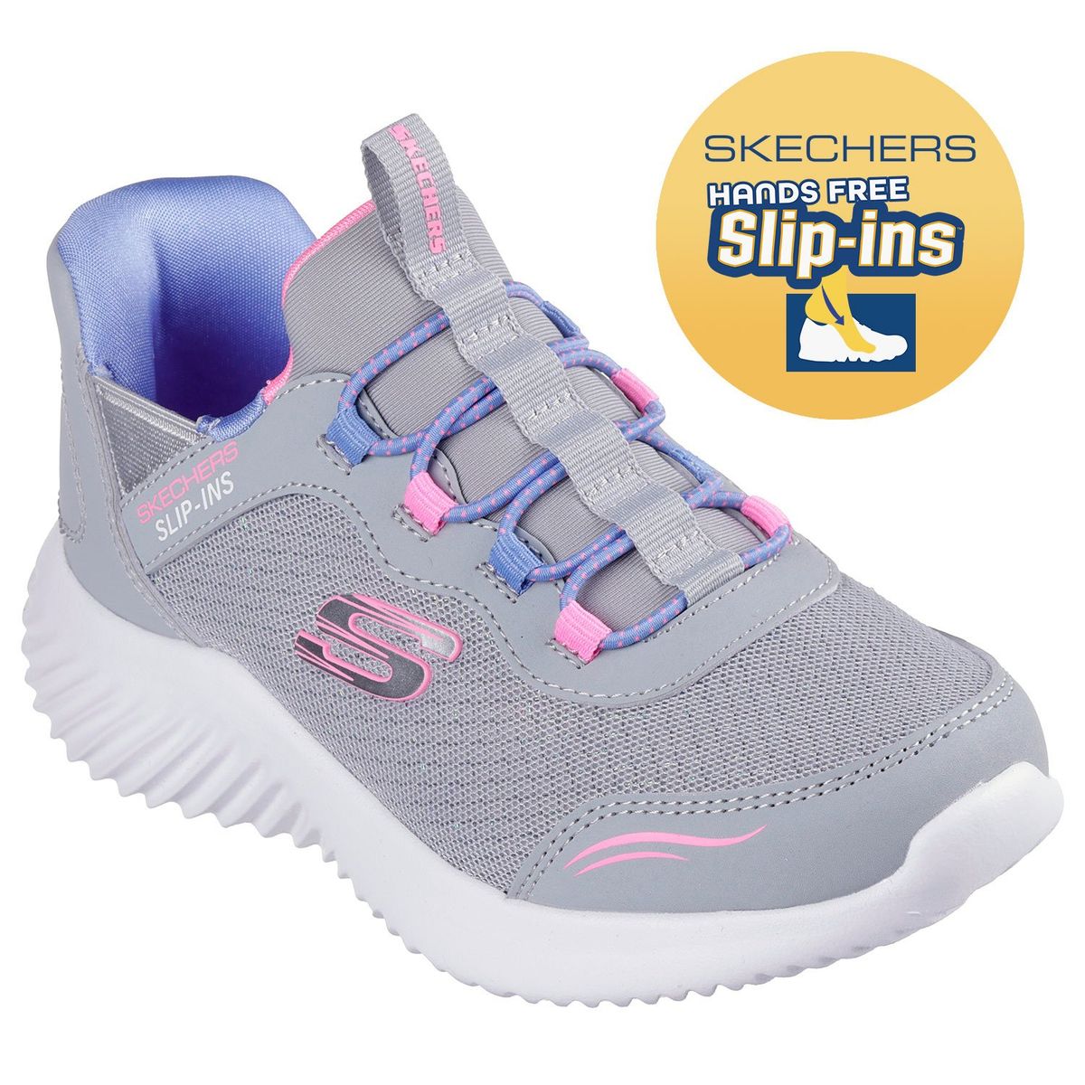SKECHERS - Zapatillas Urbanas Bounder Slip Ins Niña Skechers