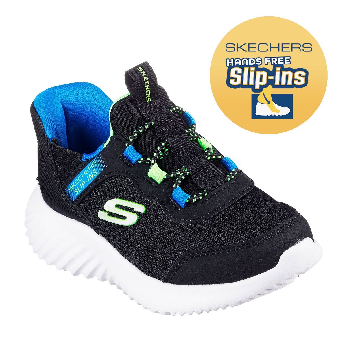 SKECHERS - Zapatillas Urbanas Bounder Slip Ins Niño Skechers