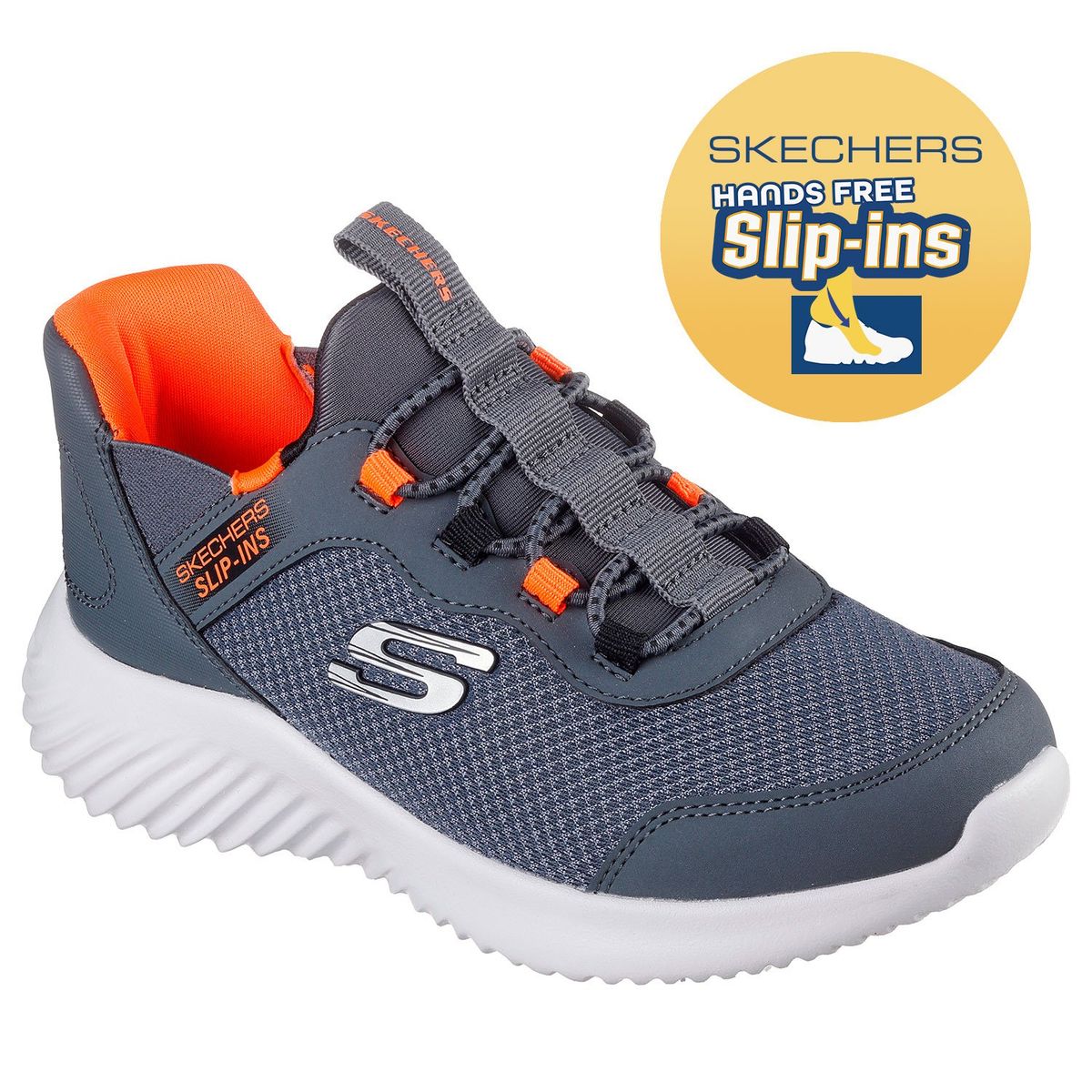 SKECHERS - Zapatillas Urbanas Bounder Slip Ins Niño Skechers