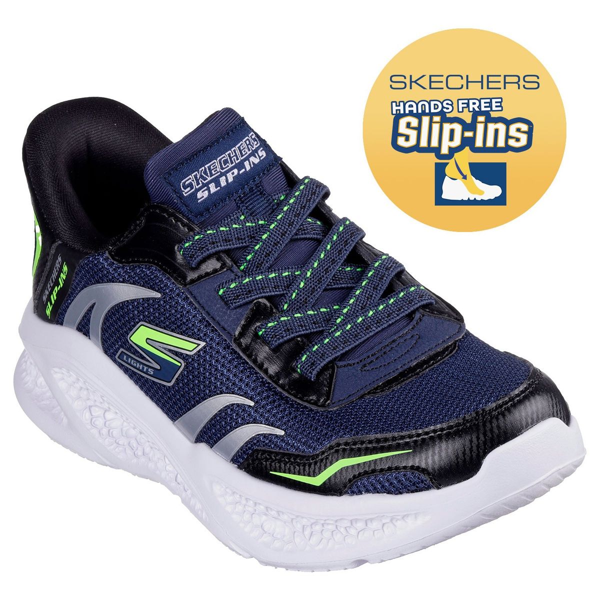 SKECHERS - Zapatillas Urbanas Meteor-lights Slip Ins Niño Skechers