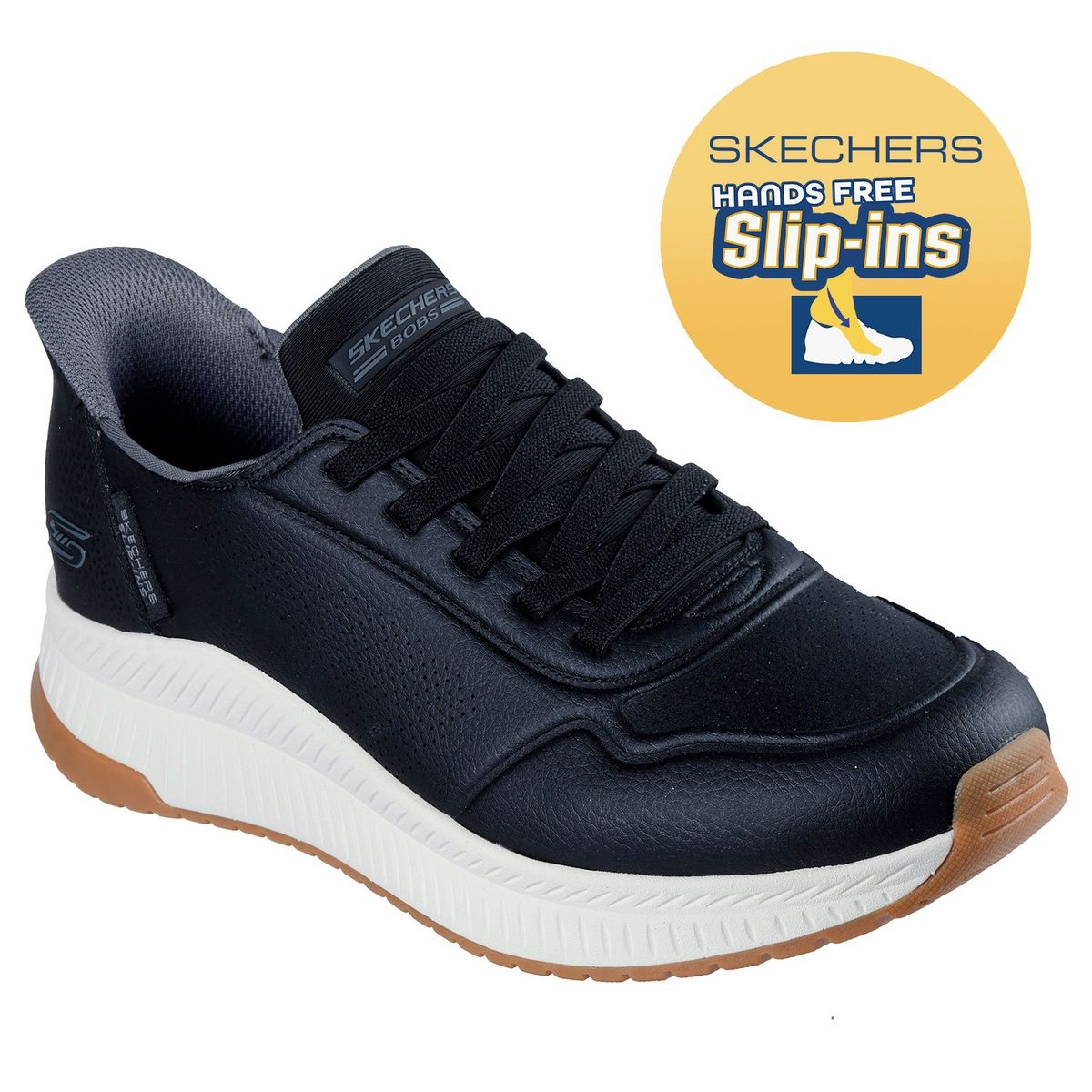SKECHERS - Zapatillas Urbanas Hombre Skechers Bobs Squad 4 Slip Ins