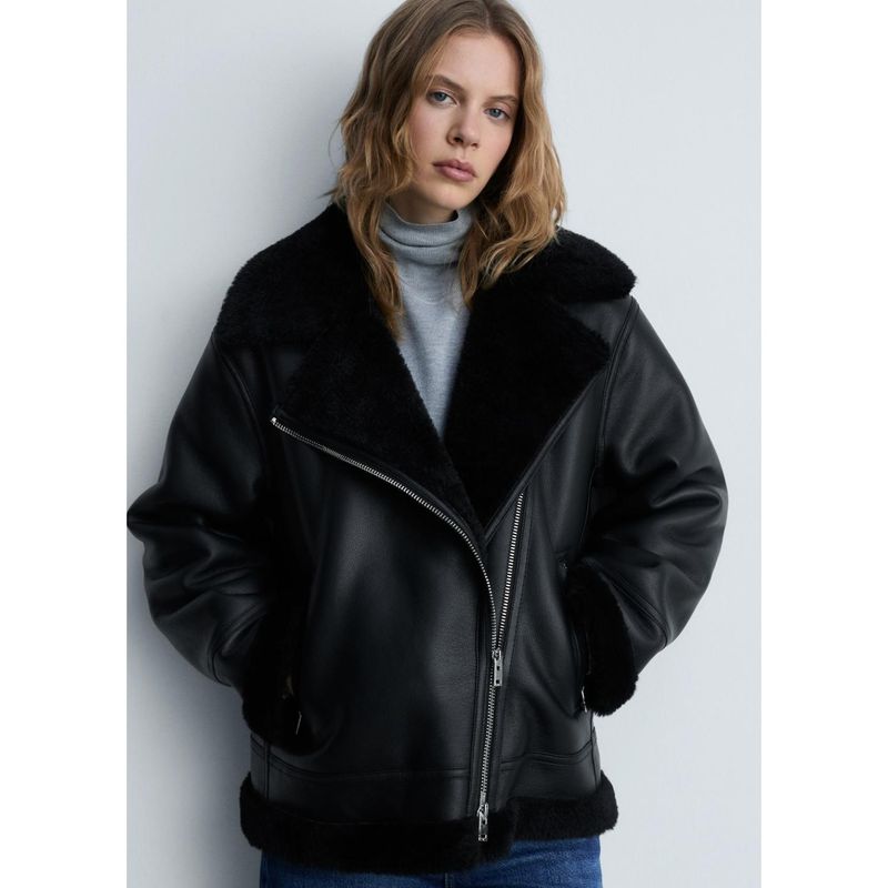 MANGO - Casaca Casual Mujer Mango