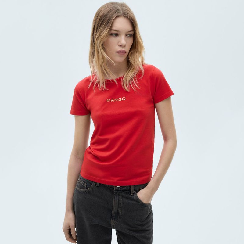 MANGO - Polo Casual Mujer Mango