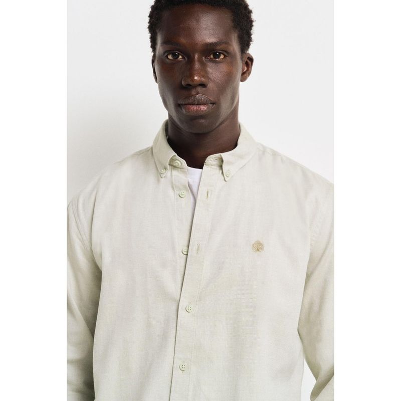 SPRINGFIELD - Camisa Manga Larga 100% Algodón Hombre Springfield