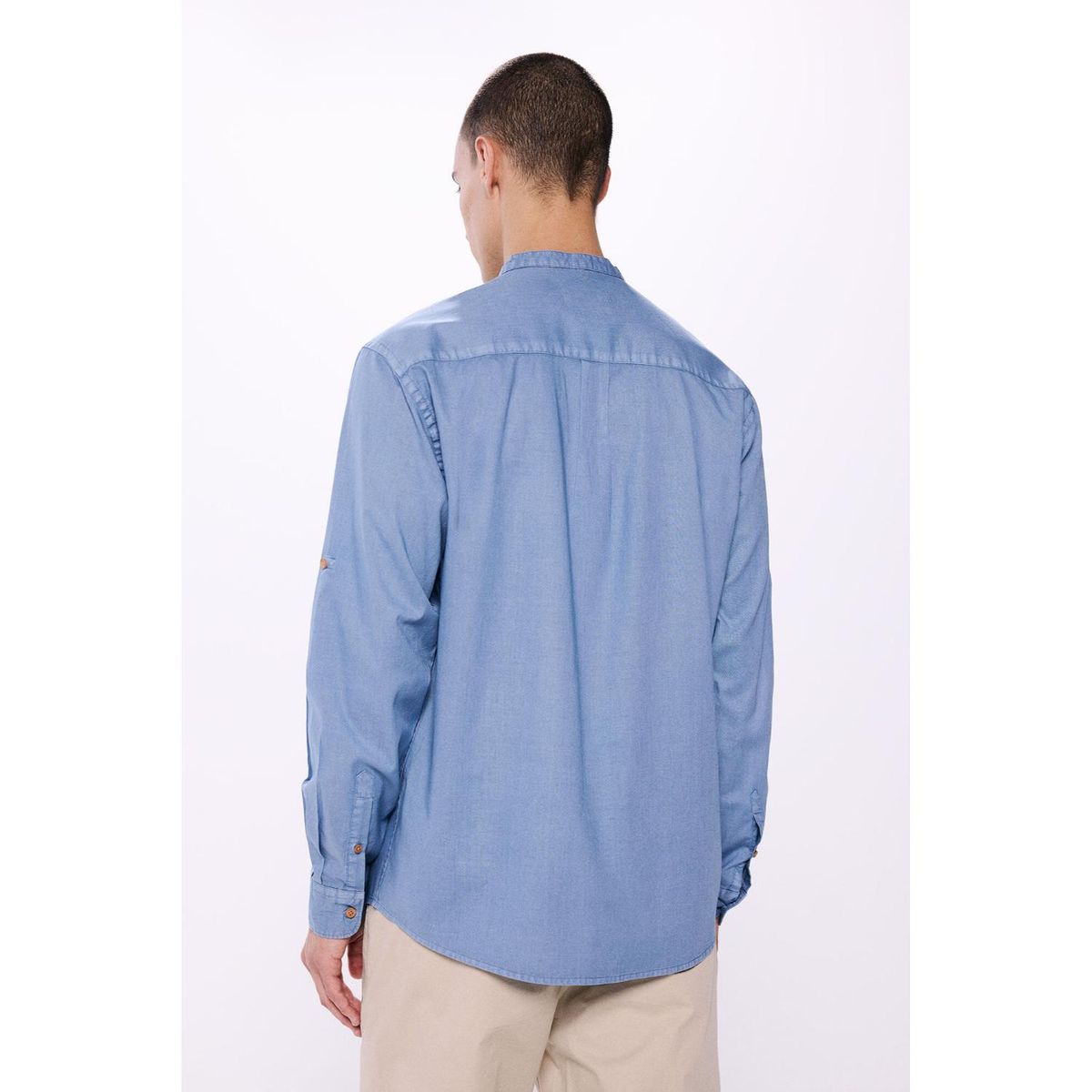 SPRINGFIELD - Camisa Manga Larga 100% Algodón Hombre Springfield