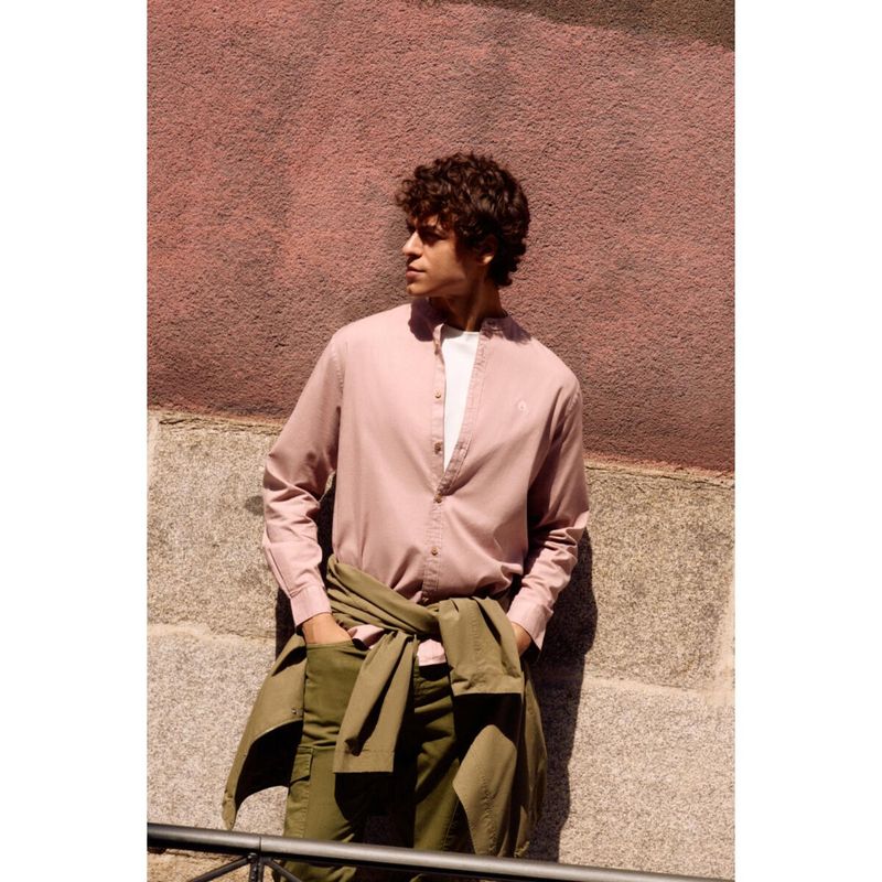 SPRINGFIELD - Camisa Manga Larga 100% Algodón Hombre Springfield