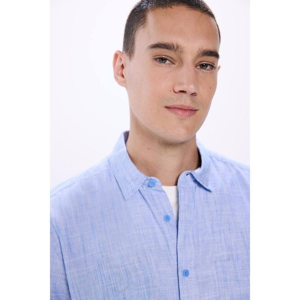 SPRINGFIELD - Camisa Manga Larga 100% Algodón Hombre Springfield