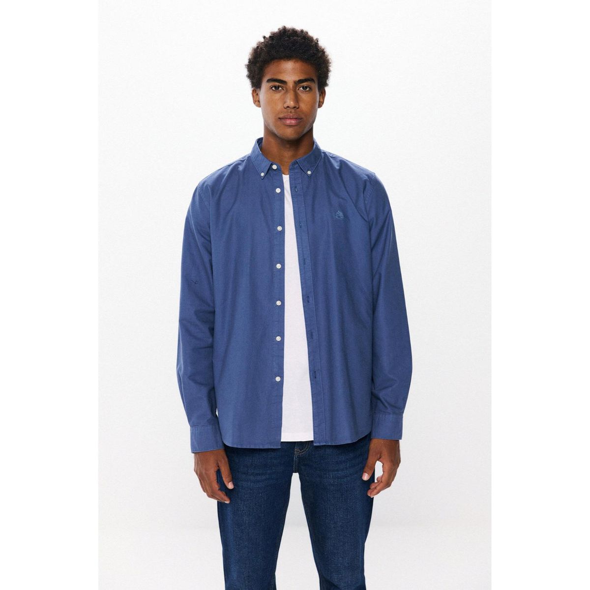 SPRINGFIELD - Camisa Manga Larga 100% Algodón Hombre Springfield