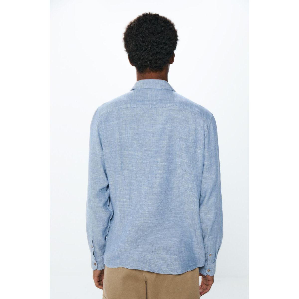 SPRINGFIELD - Camisa Manga Larga 100% Algodón Hombre Springfield