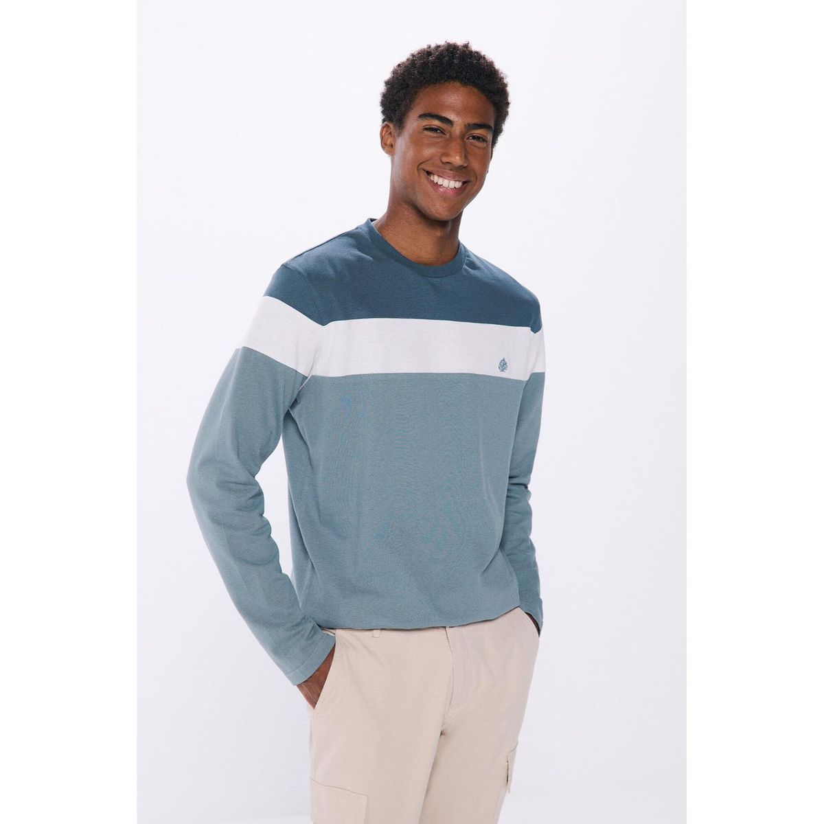 SPRINGFIELD - Polo Manga Larga 100% Algodón Hombre Springfield