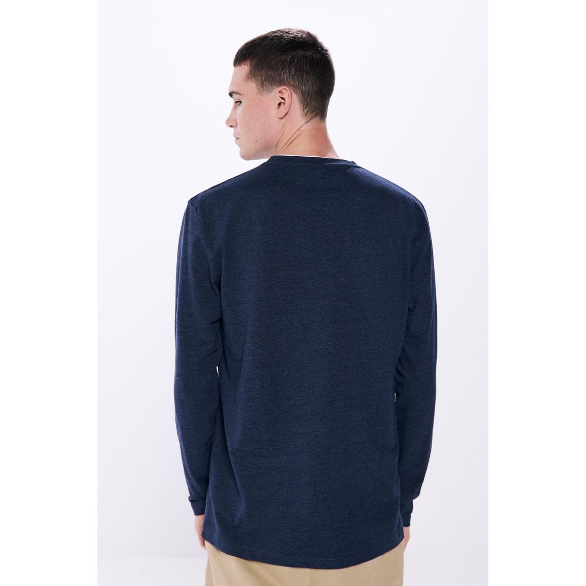 SPRINGFIELD - Polo Manga Larga Algodón Hombre Springfield