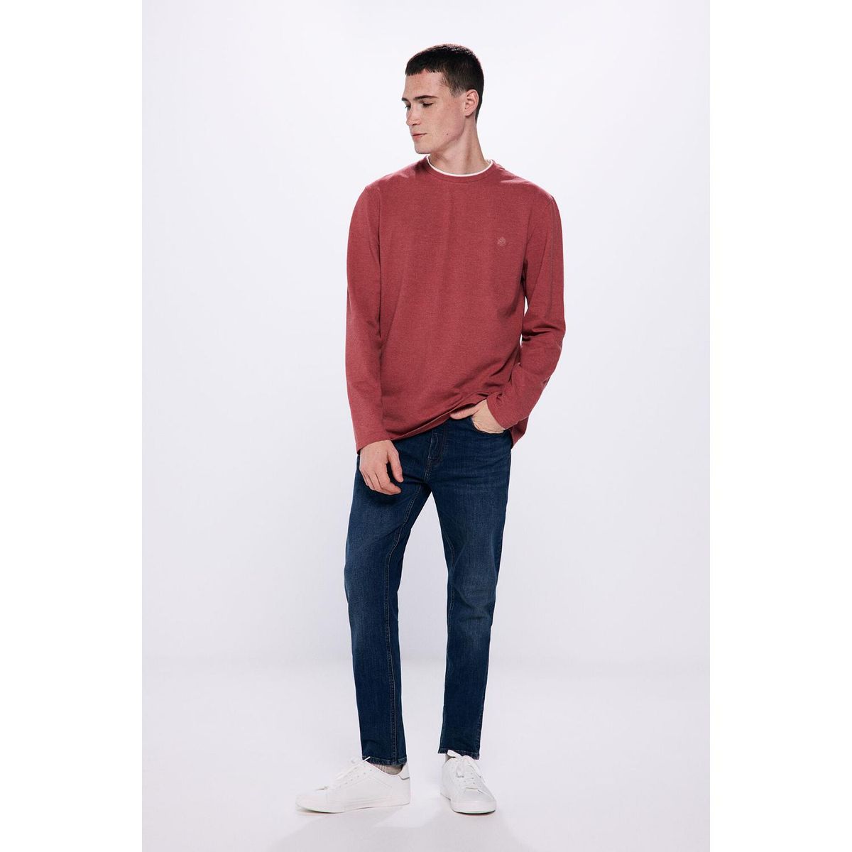 SPRINGFIELD - Polo Manga Larga Algodón Hombre Springfield