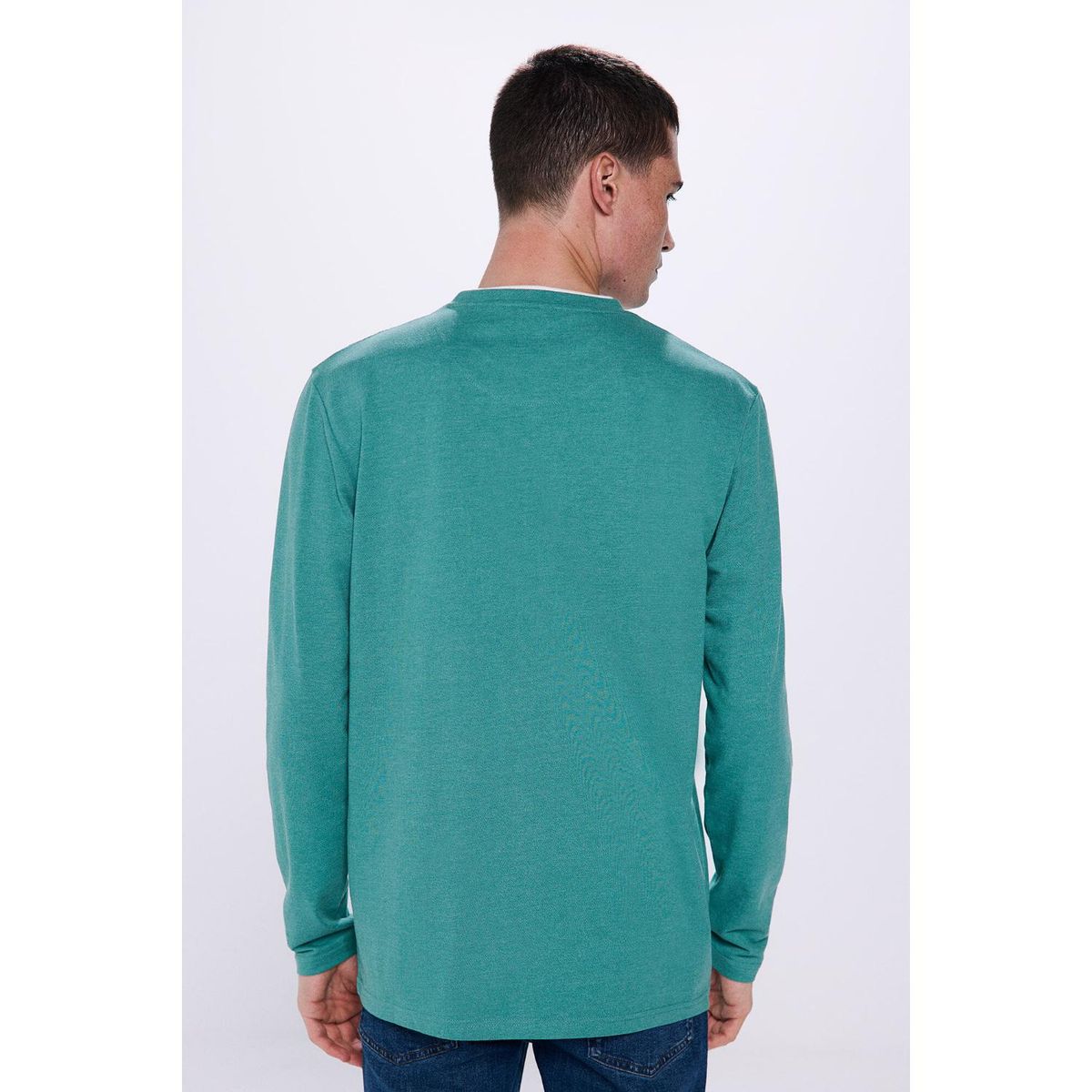 SPRINGFIELD - Polo Manga Larga Algodón Hombre Springfield