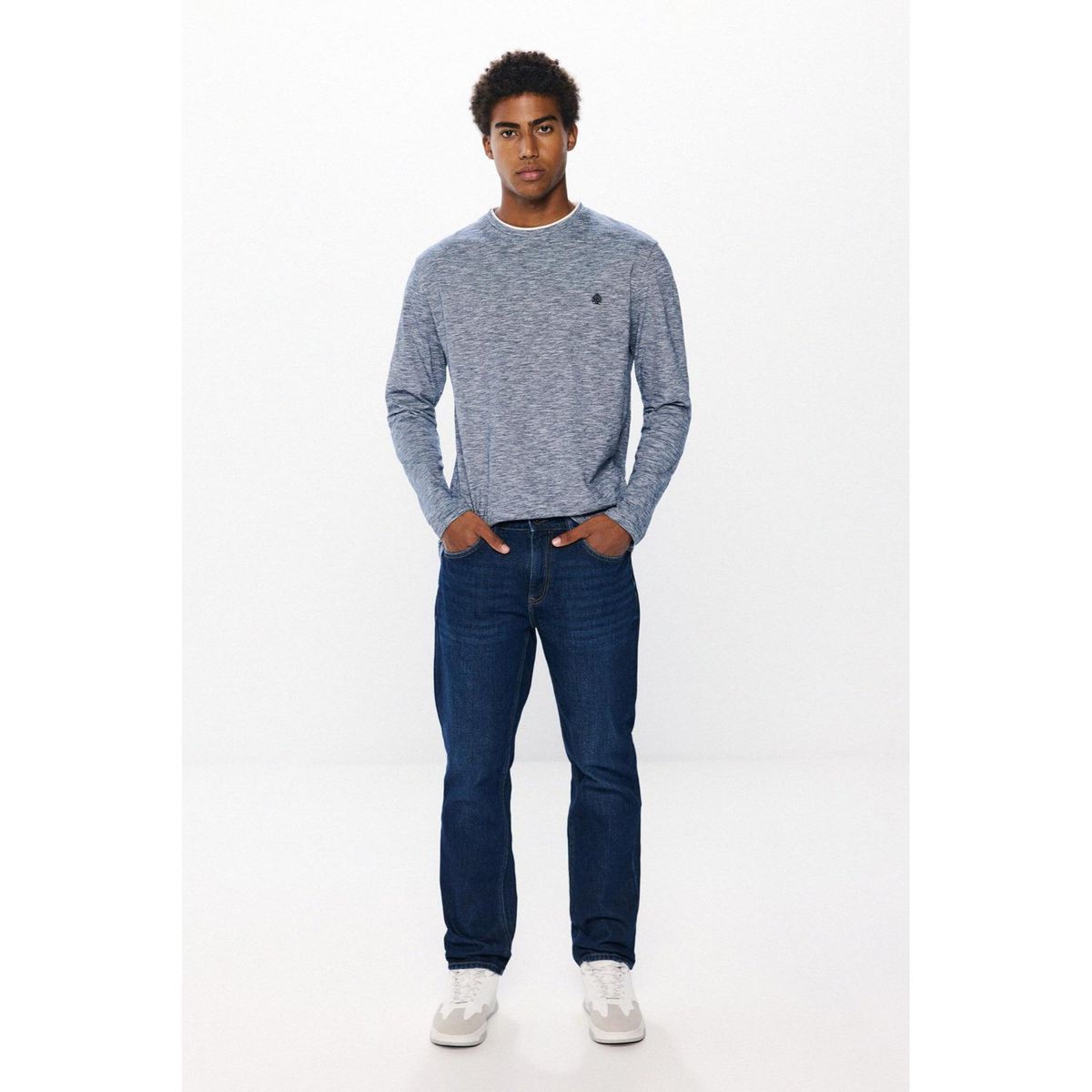 SPRINGFIELD - Polo Manga Larga 100% Algodón Hombre Springfield