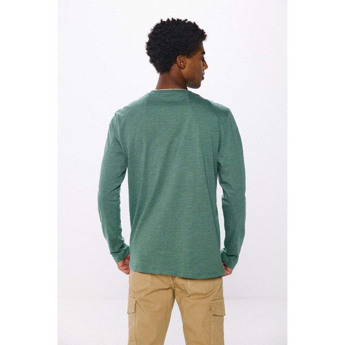 SPRINGFIELD - Polo Manga Larga 100% Algodón Hombre Springfield