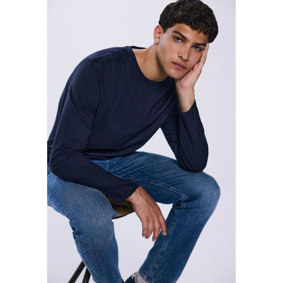 SPRINGFIELD - Polo Manga Larga 100% Algodón Hombre Springfield