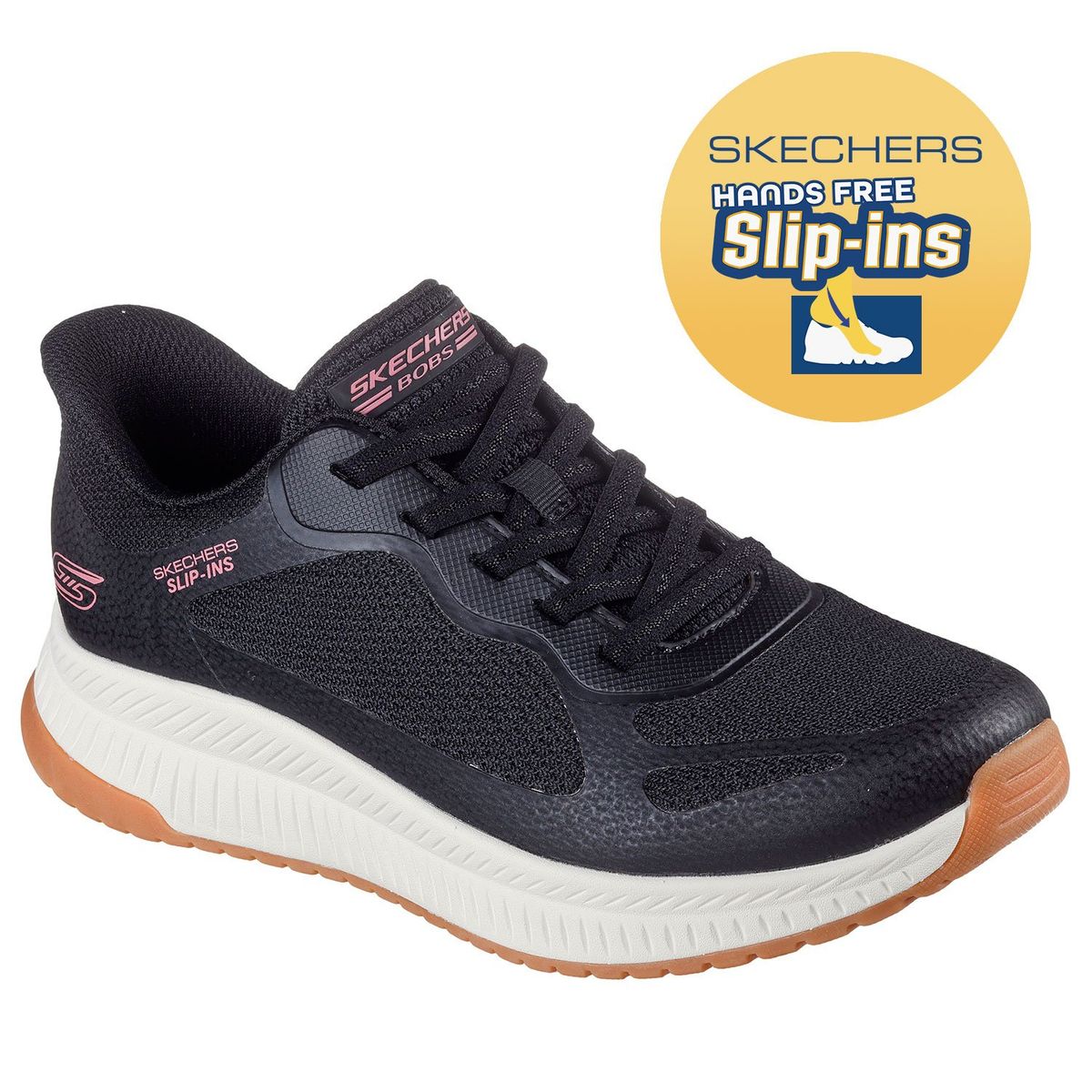 SKECHERS - Zapatillas Urbanas Mujer Skechers Bobs Squad Slip Ins