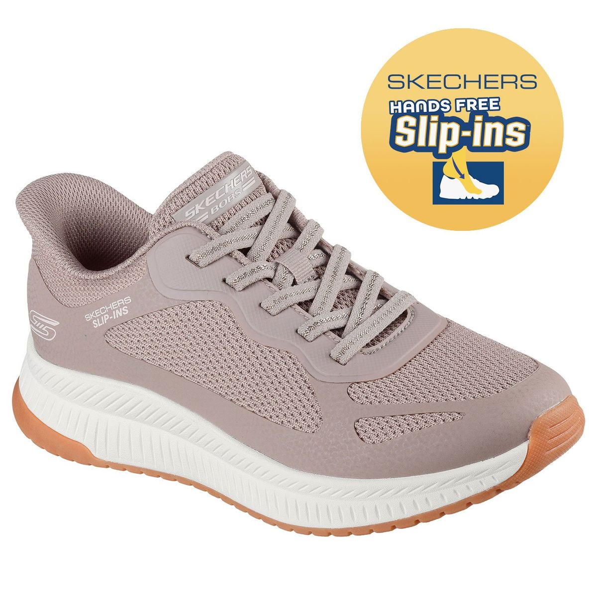 SKECHERS - Zapatillas Urbanas Mujer Skechers Bobs Squad Slip Ins