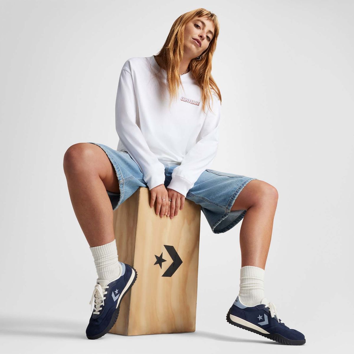 CONVERSE - Zapatillas Urbanas Mujer Star Trainer Retro Sport Converse