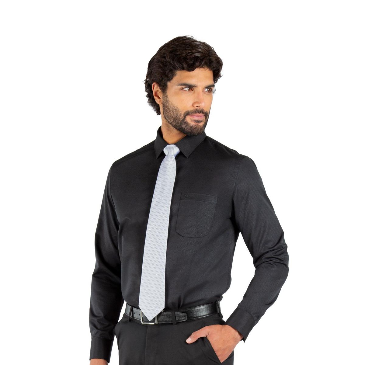 VAN HEUSEN - Camisa Slim Manga Larga Algodón Hombre Van Heusen