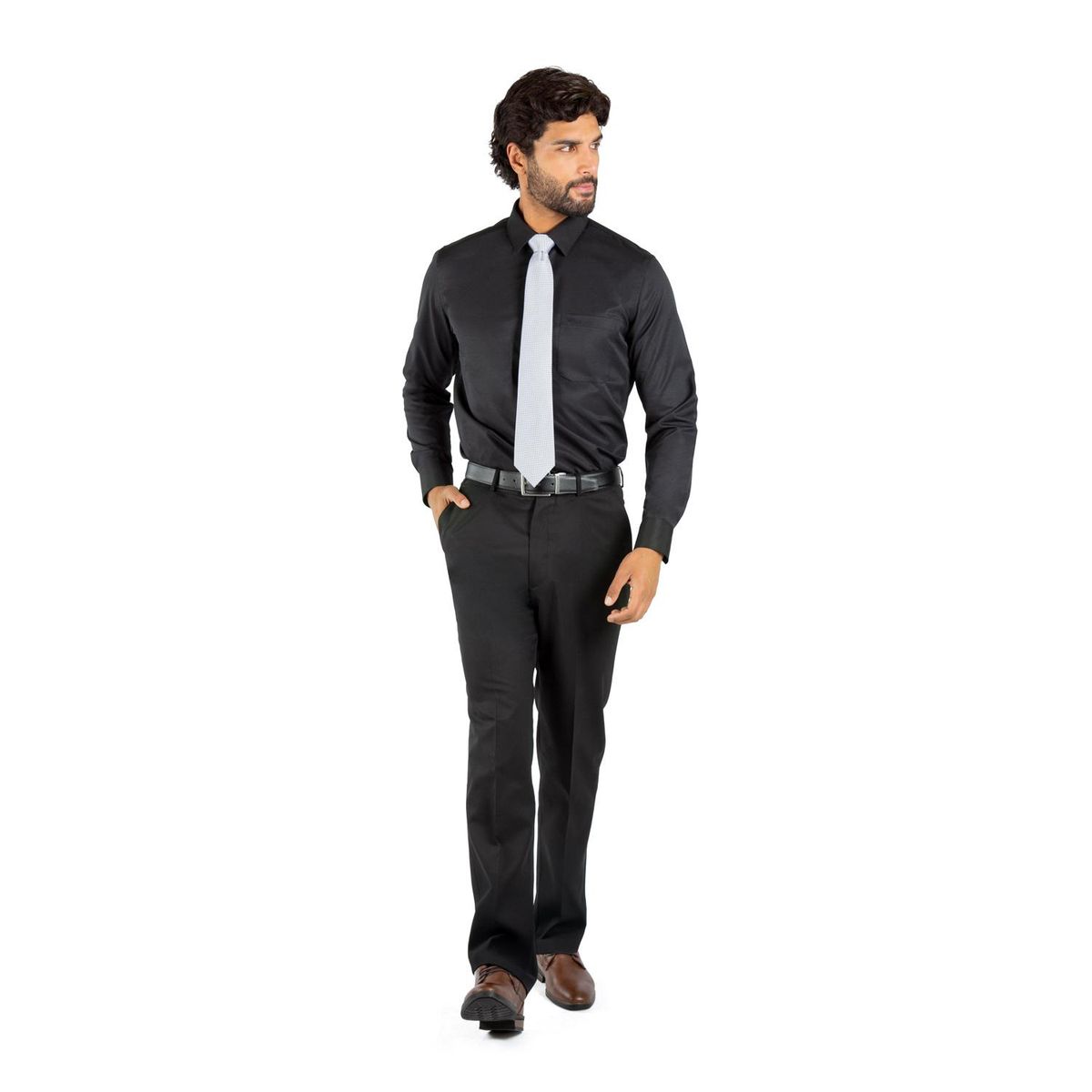 VAN HEUSEN - Camisa Slim Manga Larga Algodón Hombre Van Heusen