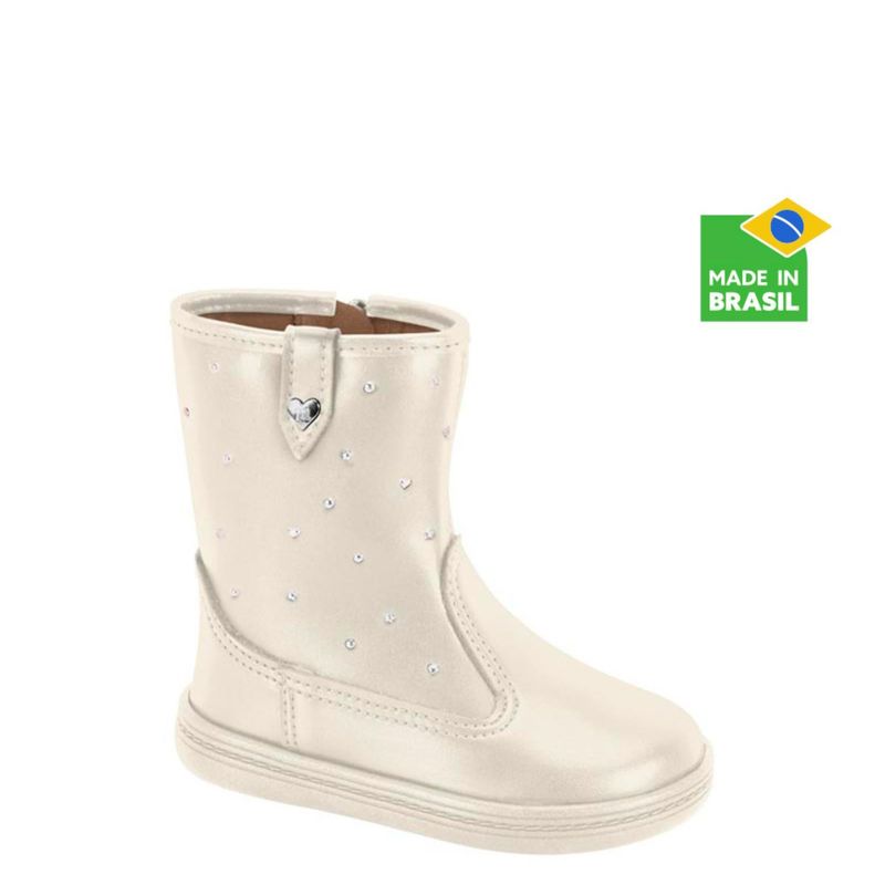 MOLEKINHA - Botines Blancos Niña Molekinha