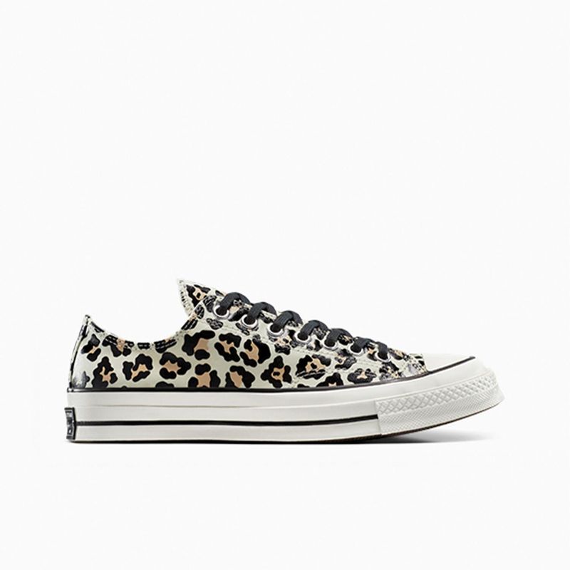 CONVERSE - Zapatillas Urbanas Mujer Converse Chuck 70 Leopard Print Crema
