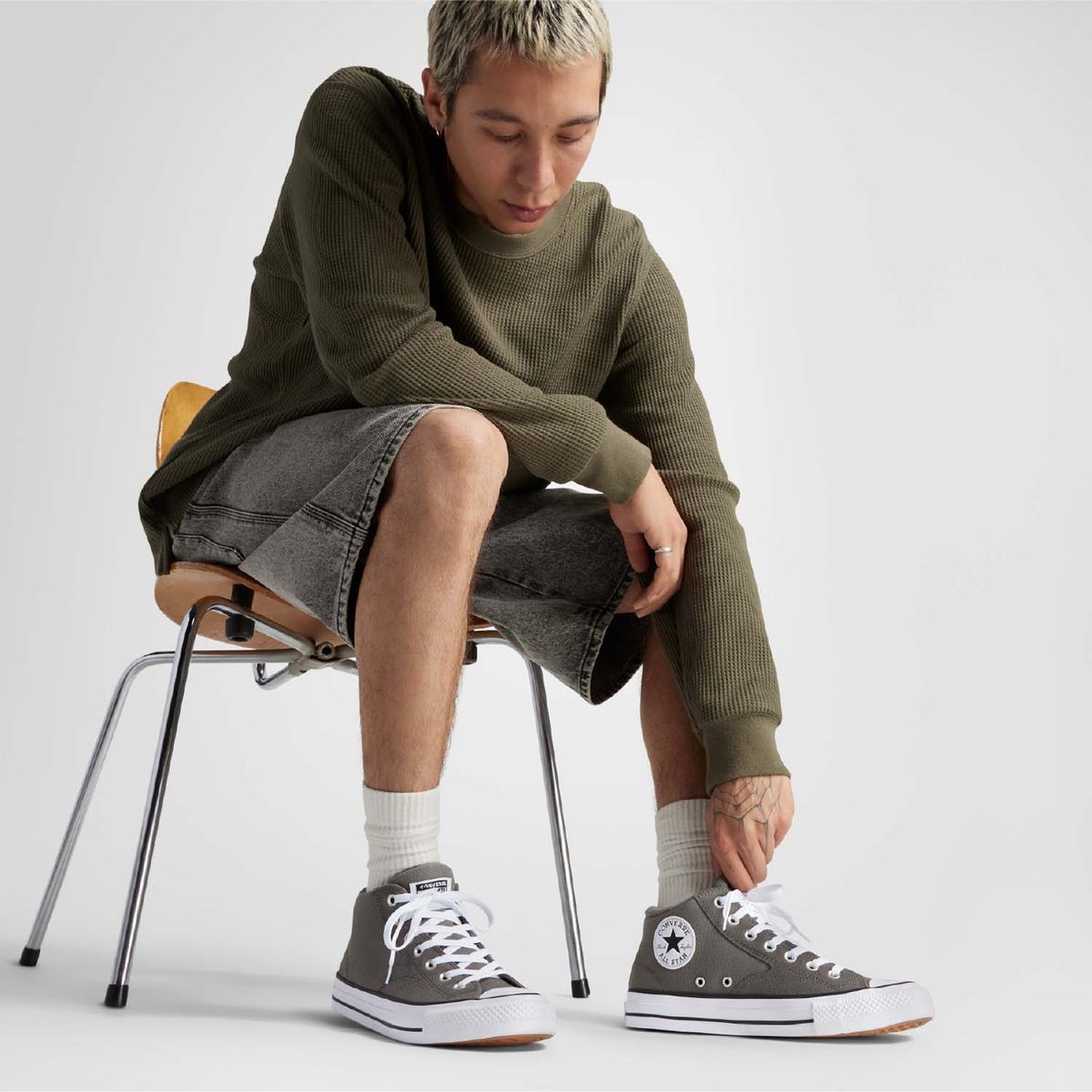 CONVERSE - Zapatillas Urbanas Hombre Converse Chuck Taylor All Star Malden Street Canvas