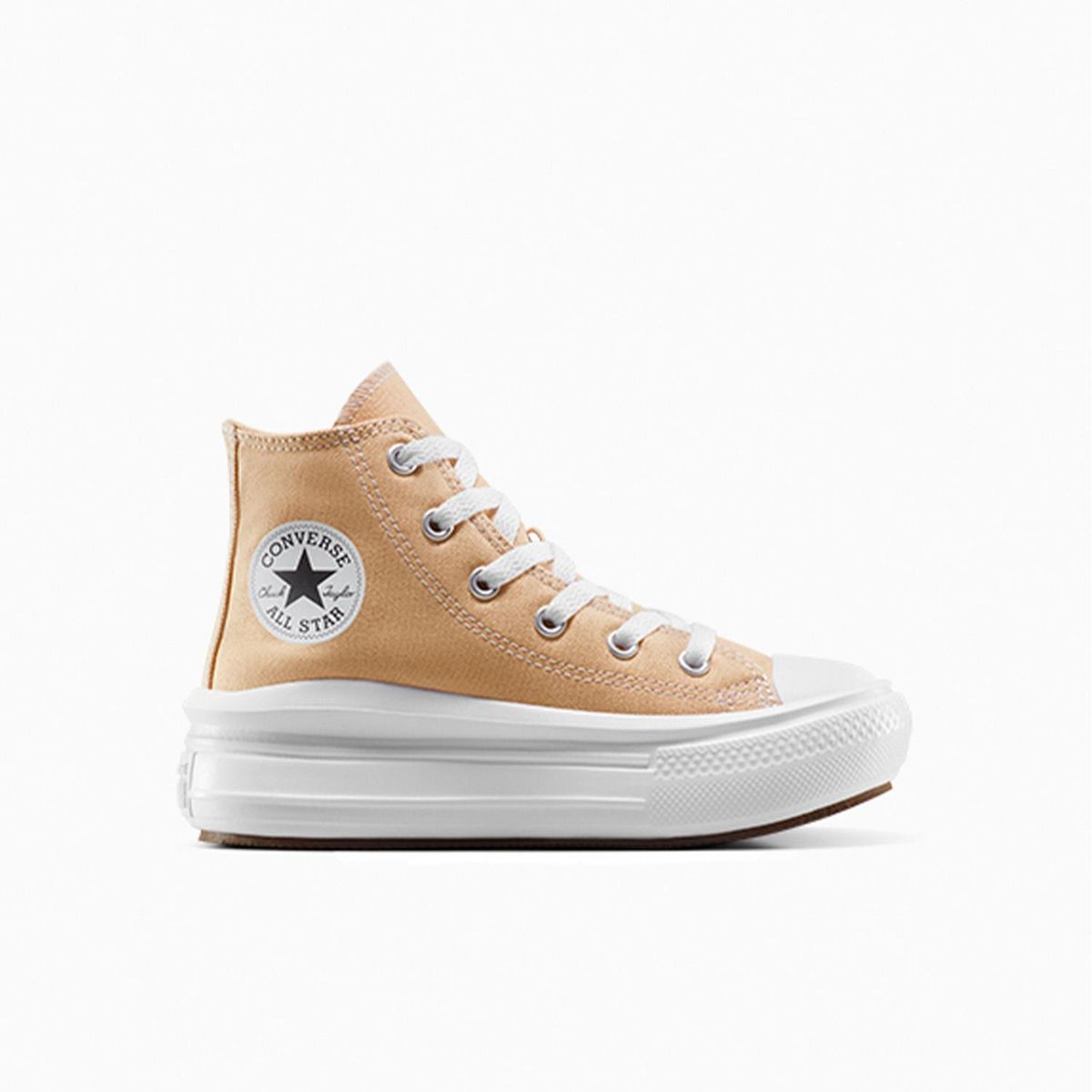 CONVERSE - Zapatillas Urbanas Niño Converse Chuck Taylor All Star Move Beige