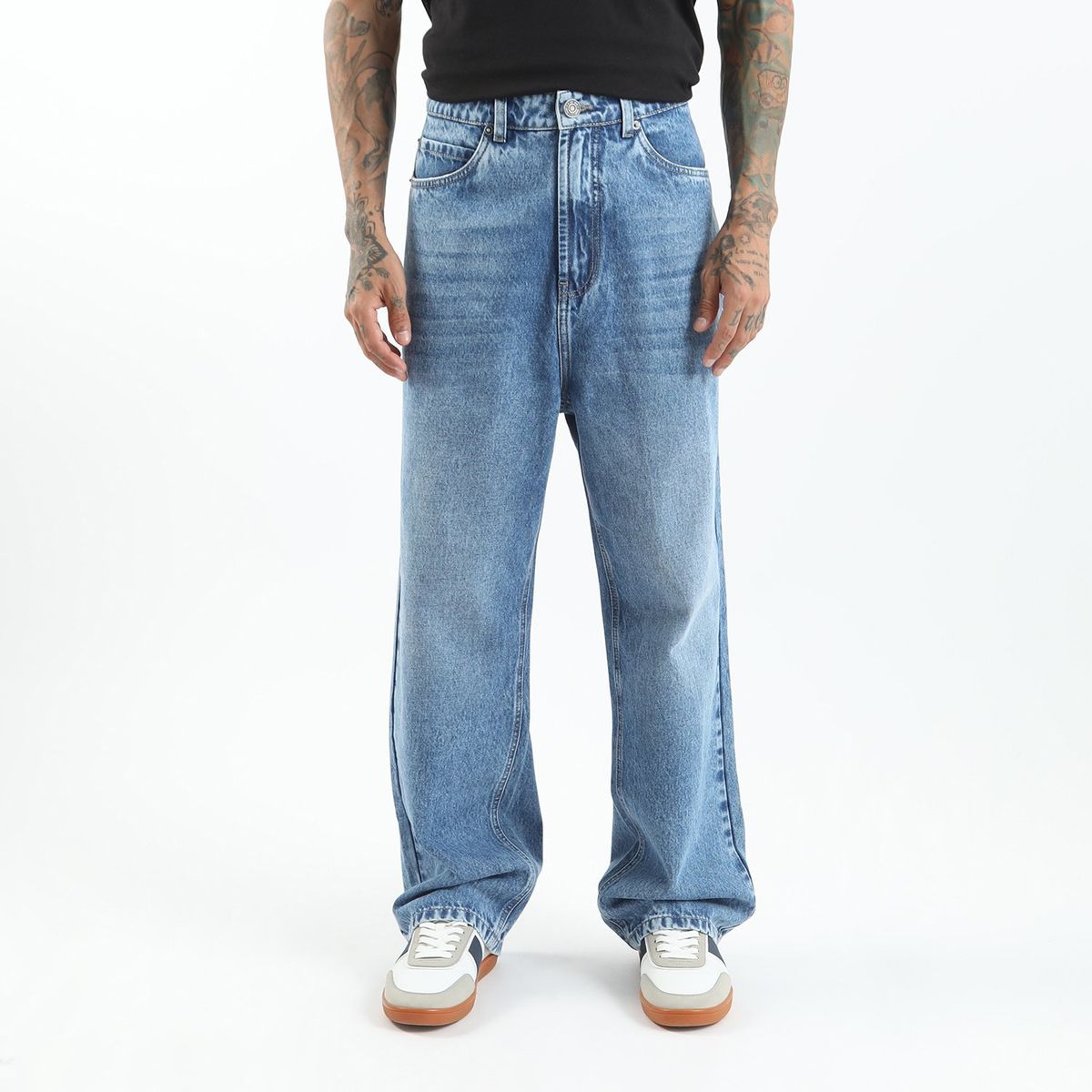 DENIMLAB - Jean Baggy 100% Algodón Hombre Denimlab