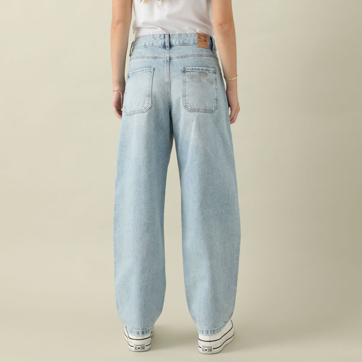 DOO AUSTRALIA - Jean Balloon 100% Algodón Mujer Doo Australia