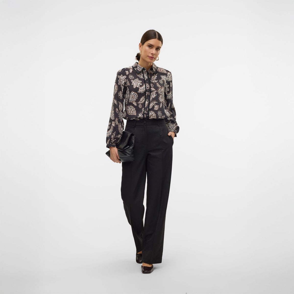 VERO MODA - Camisa Manga Larga Casual Mujer Vero Moda