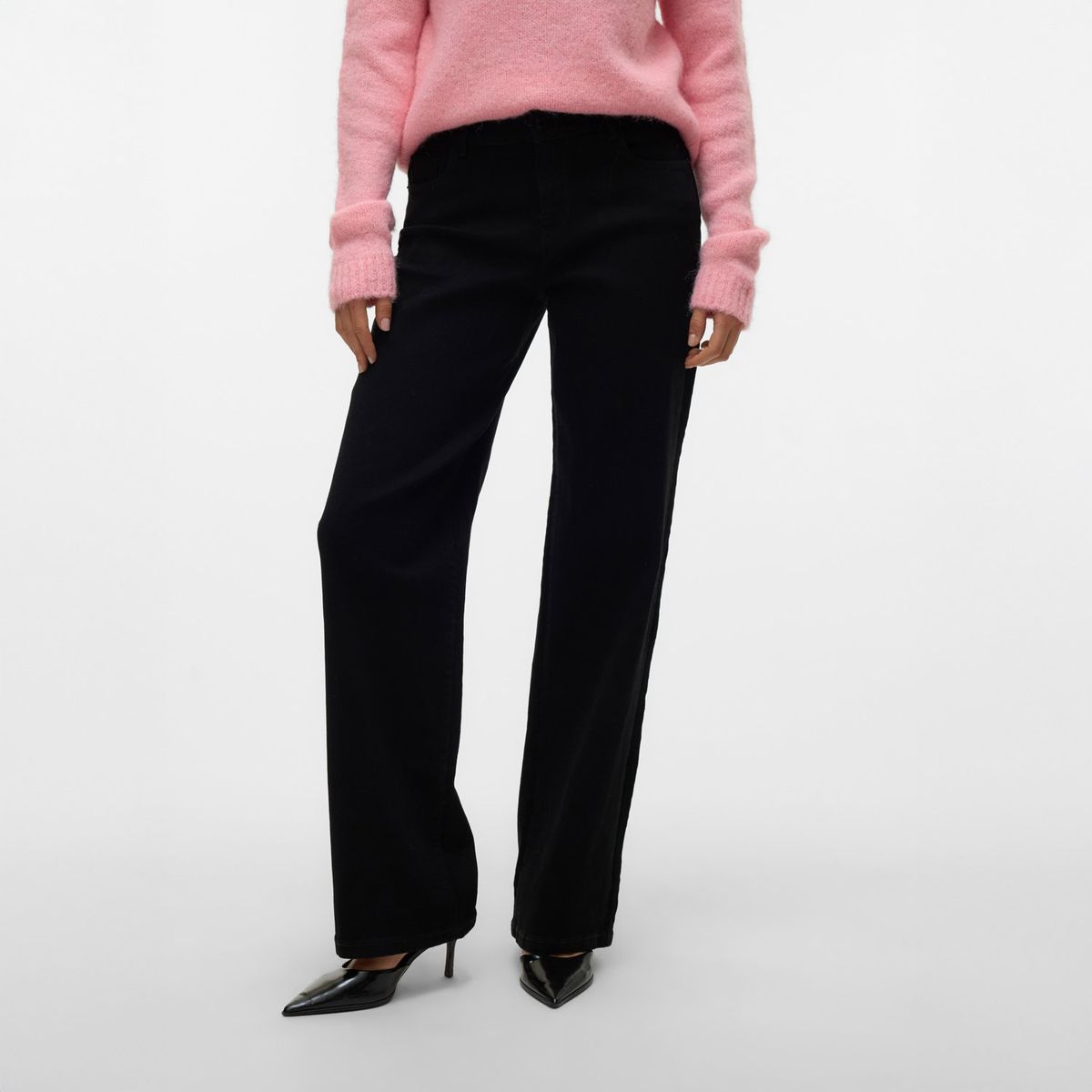 VERO MODA - Jean Wide Algodón Mujer Vero Moda