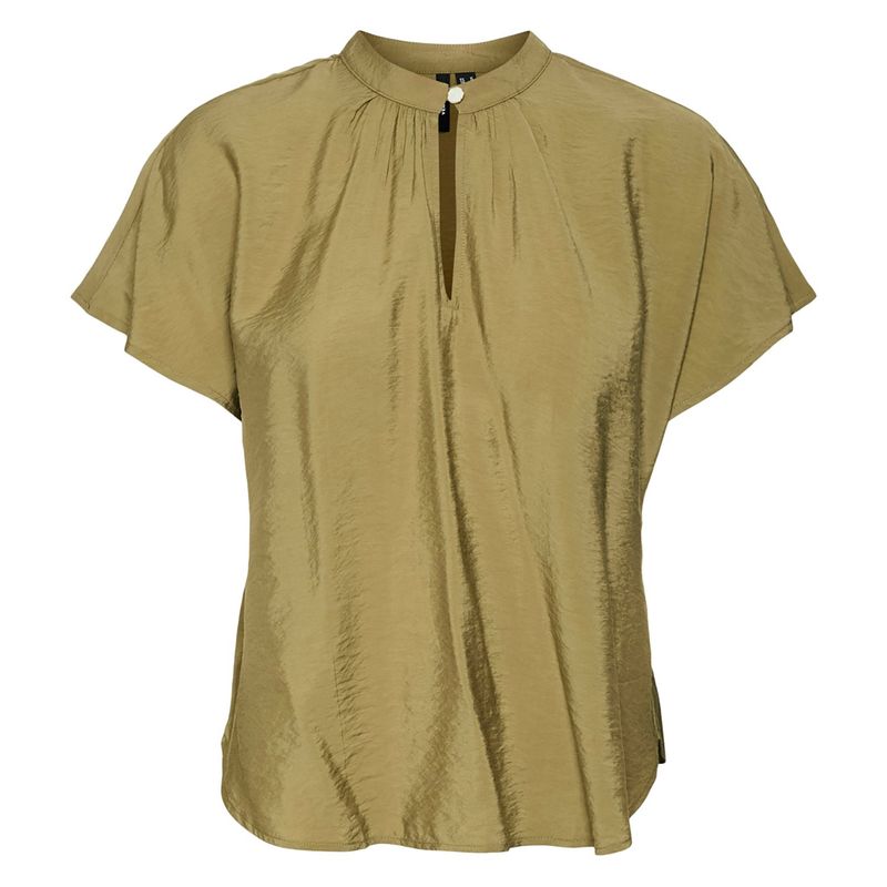 VERO MODA - Blusa Manga Corta Casual Mujer Vero Moda