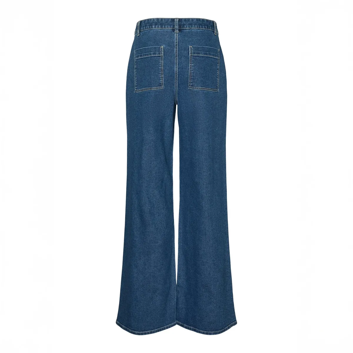 VERO MODA - Jean Wide Leg Tiro Alto Mujer Vero Moda
