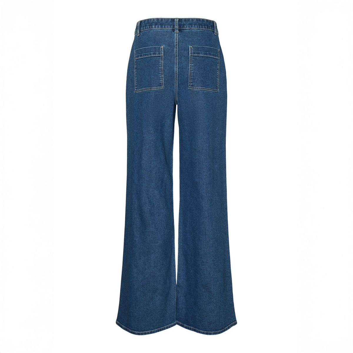 VERO MODA - Jean Wide Leg Tiro Alto Mujer Vero Moda