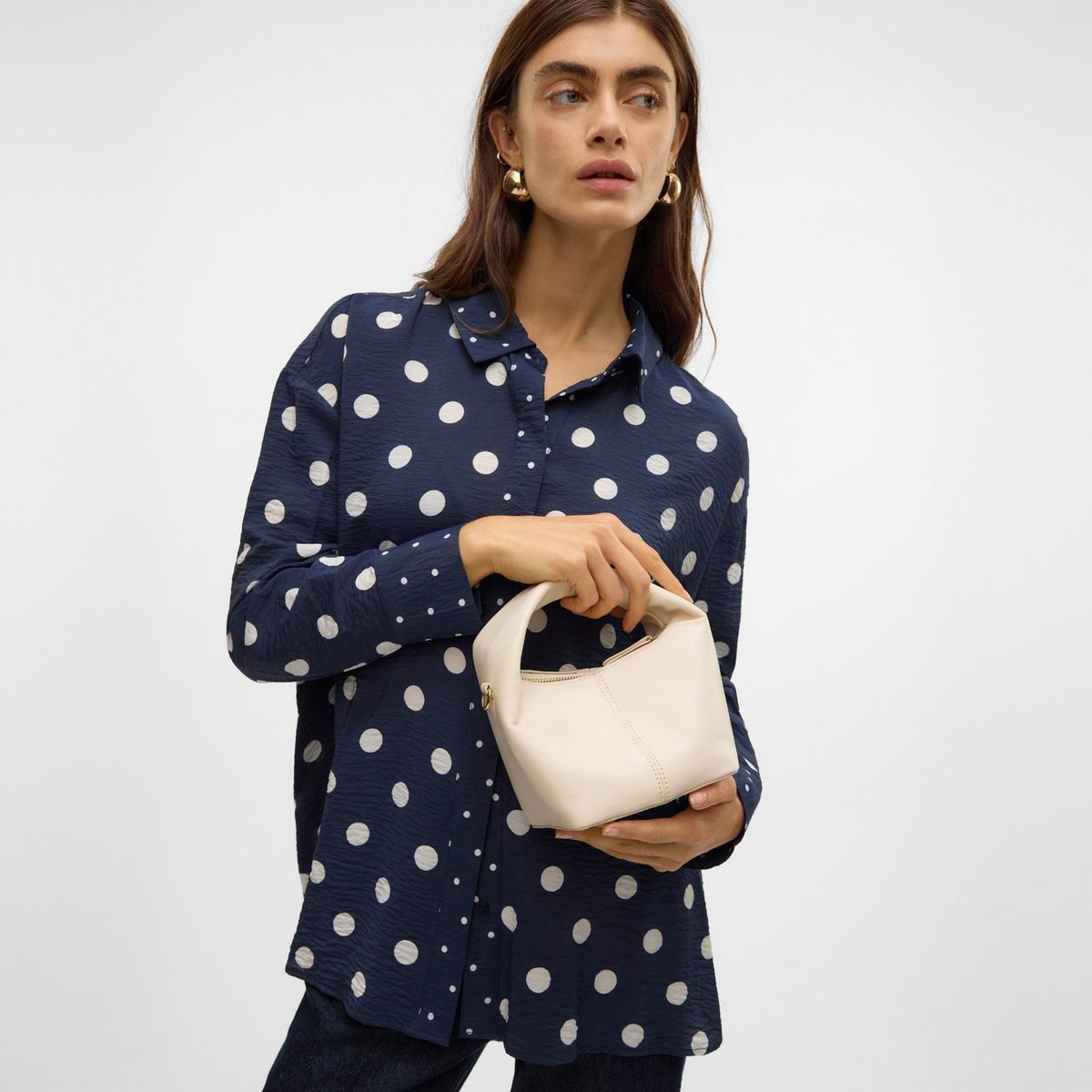 VERO MODA - Camisa Manga Larga Casual Mujer Vero Moda