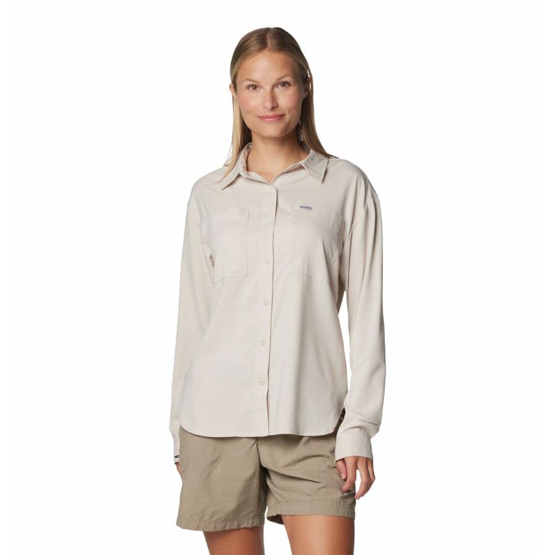 COLUMBIA - Blusa M/l Silver Ridge Utility D