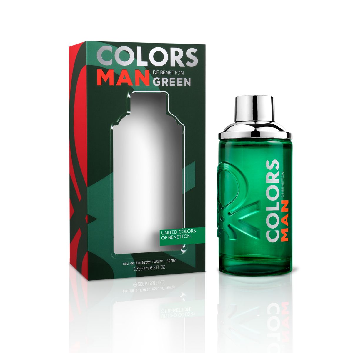 BENETTON - Benetton Colors Green Man Edt 200ml