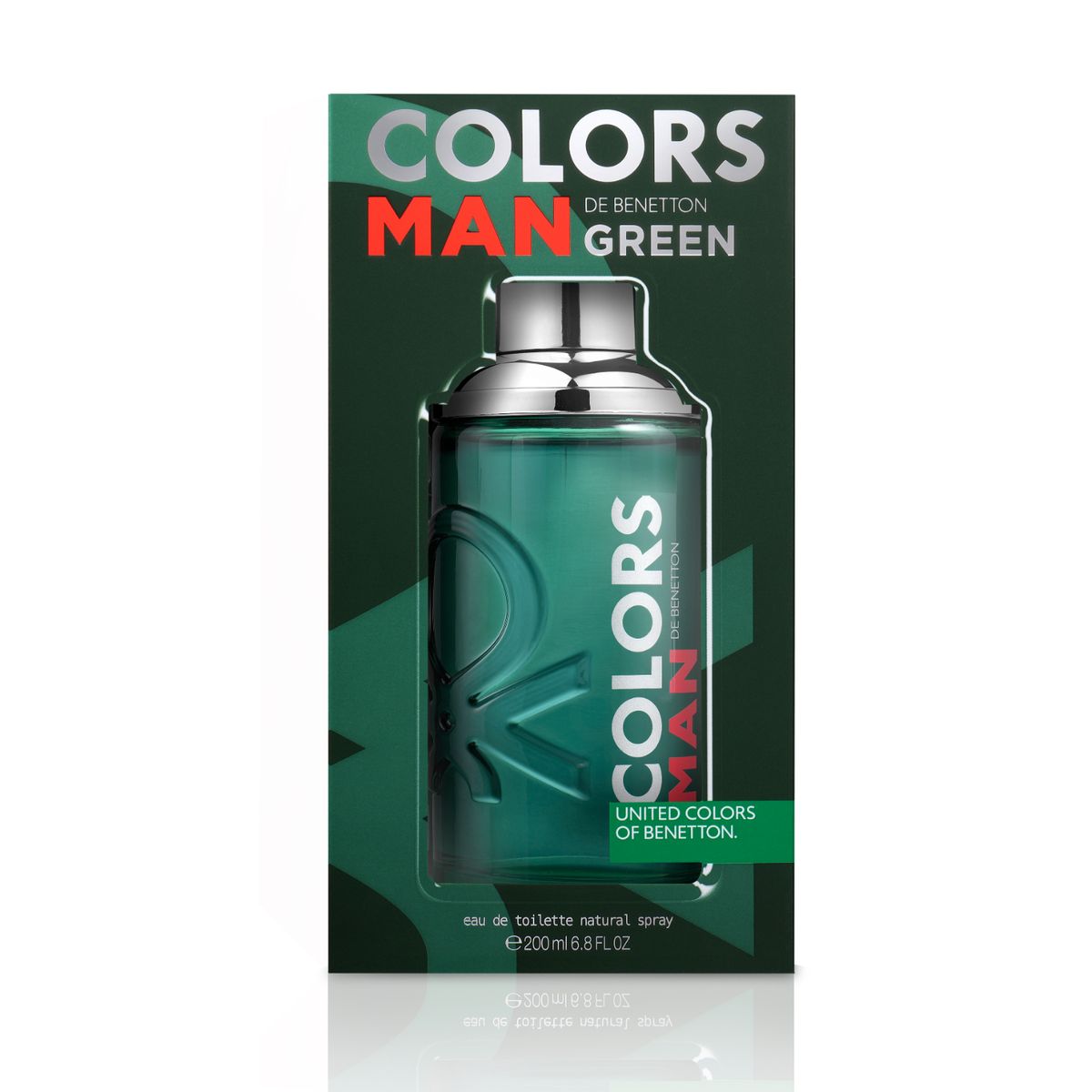 BENETTON - Benetton Colors Green Man Edt 200ml