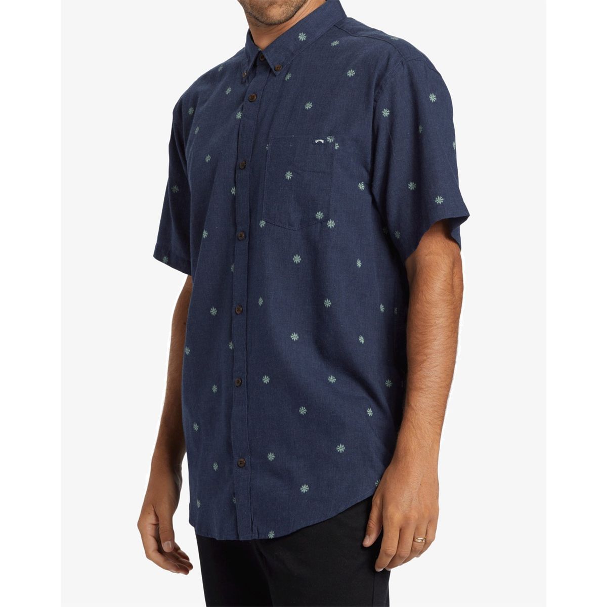 BILLABONG - Camisa Manga Corta 100% Algodón Casual Hombre Billabong