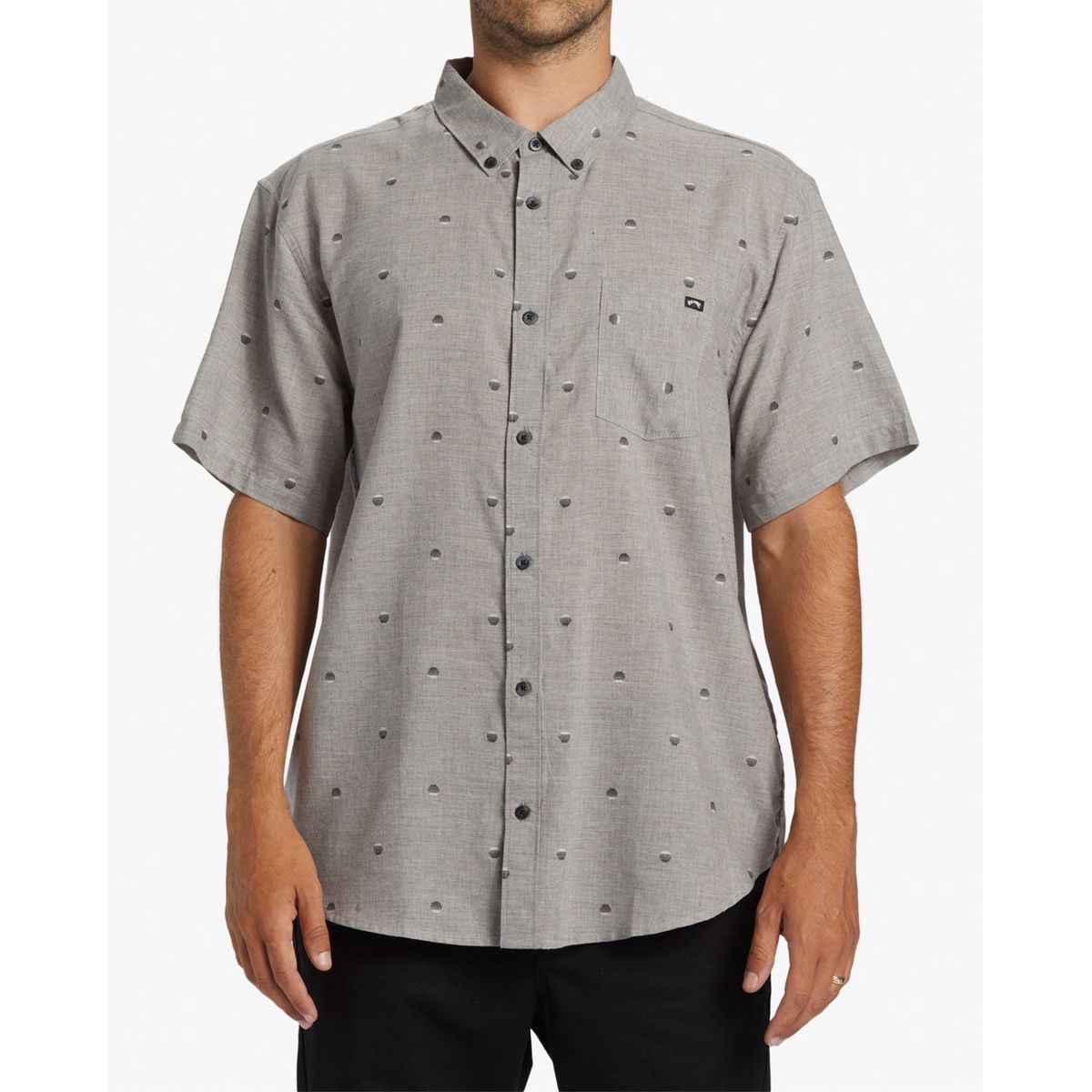 BILLABONG - Camisa Manga Corta 100% Algodón Casual Hombre Billabong