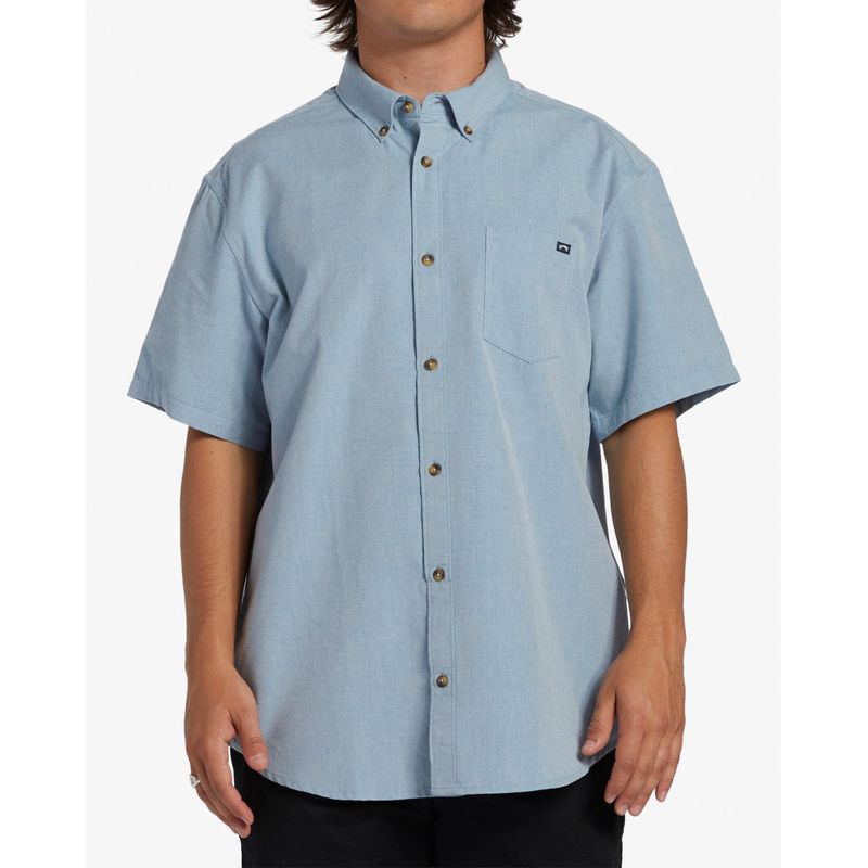 BILLABONG - Camisa Manga Corta 100% Algodón Casual Hombre Billabong