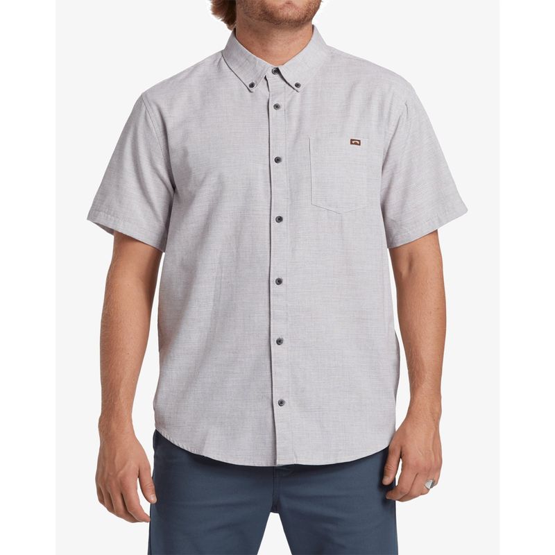 BILLABONG - Camisa Manga Corta 100% Algodón Casual Hombre Billabong