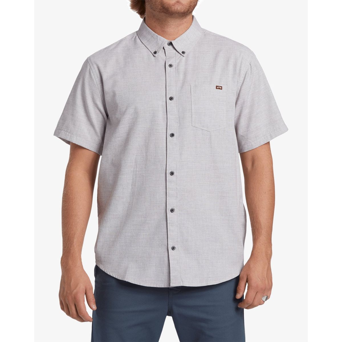 BILLABONG - Camisa Manga Corta 100% Algodón Casual Hombre Billabong