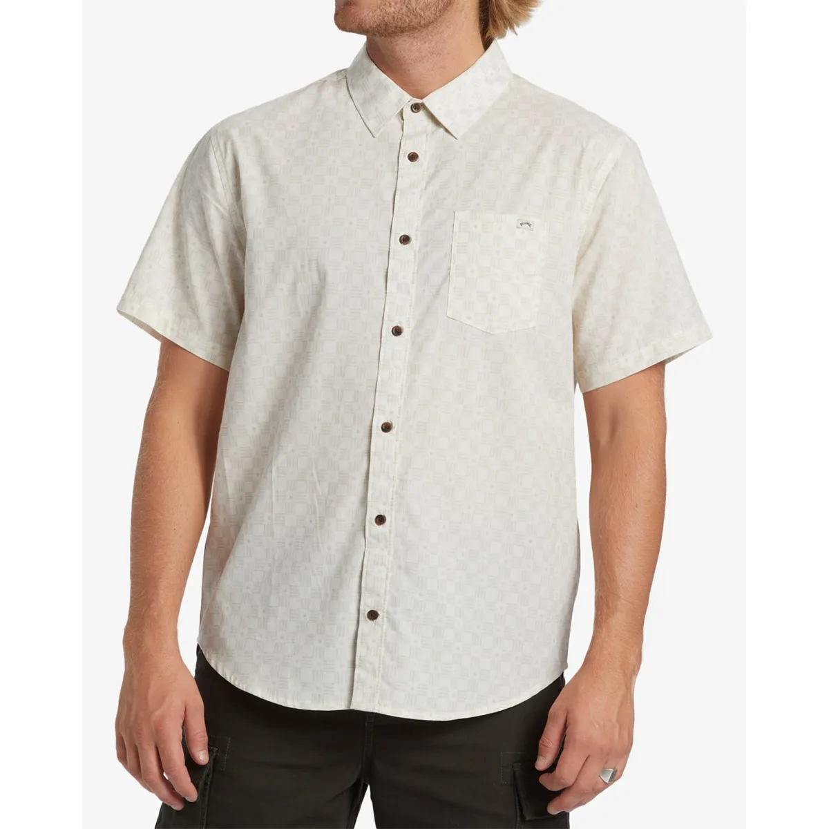 BILLABONG - Camisa Manga Corta 100% Algodón Casual Hombre Billabong